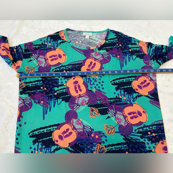 LuLaRoe Mickey Mouse Graphic Tunic Tee - Picture 3 of 6